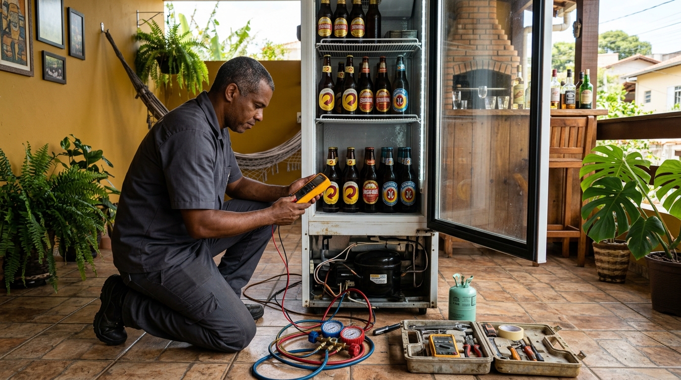 Conserto de placa eletrônica de cervejeira em Osasco‑SP